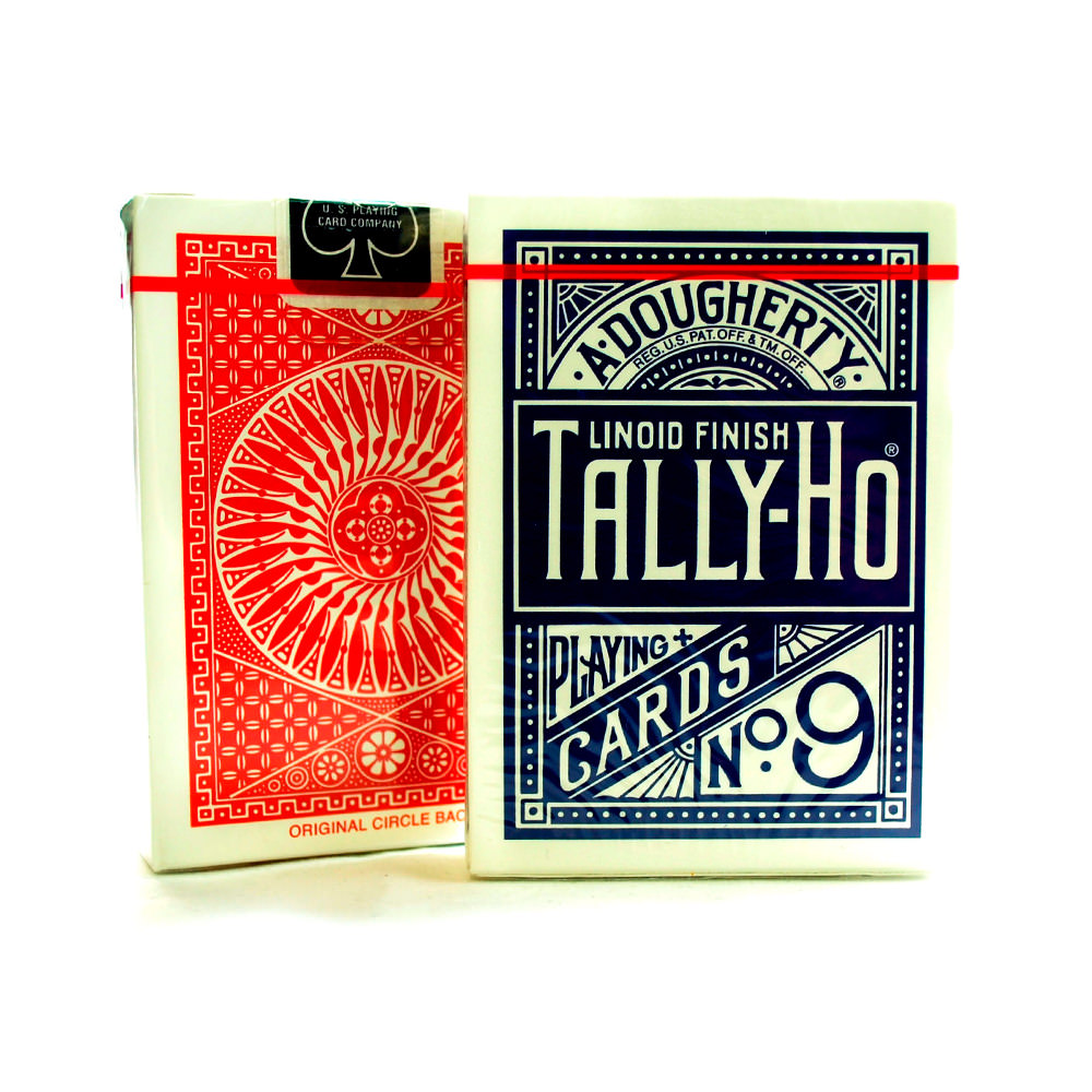 

Игральные карты для покера Tally-Ho (Original Circle Back)