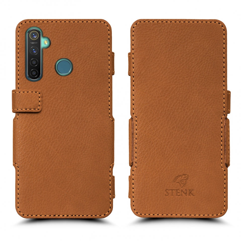 

Чехол книжка Stenk Prime для Realme 5 Pro Camel