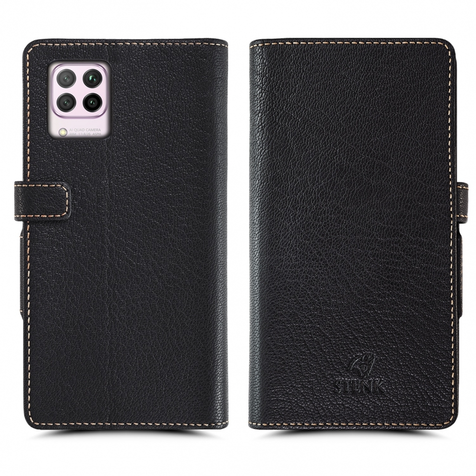 

Чехол книжка Stenk Wallet для Huawei P40 lite Чёрный