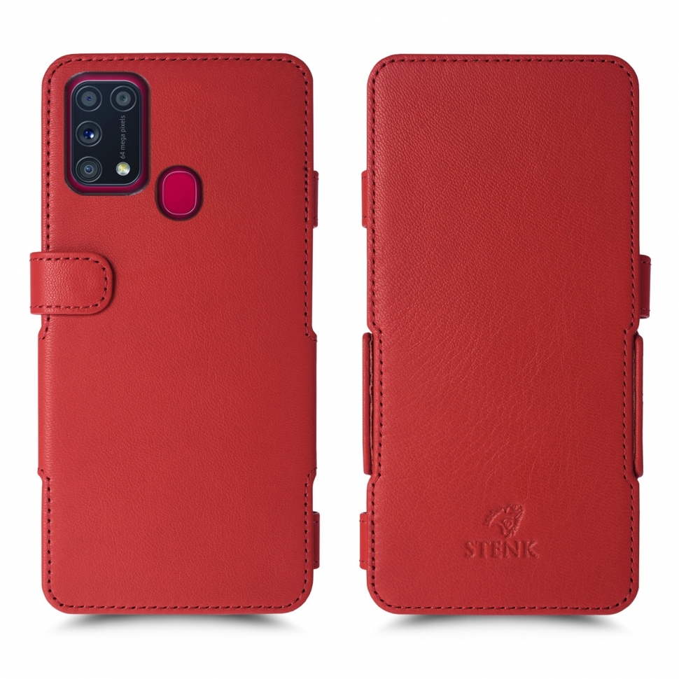 

Чехол книжка Stenk Prime для Samsung Galaxy M31 Красный