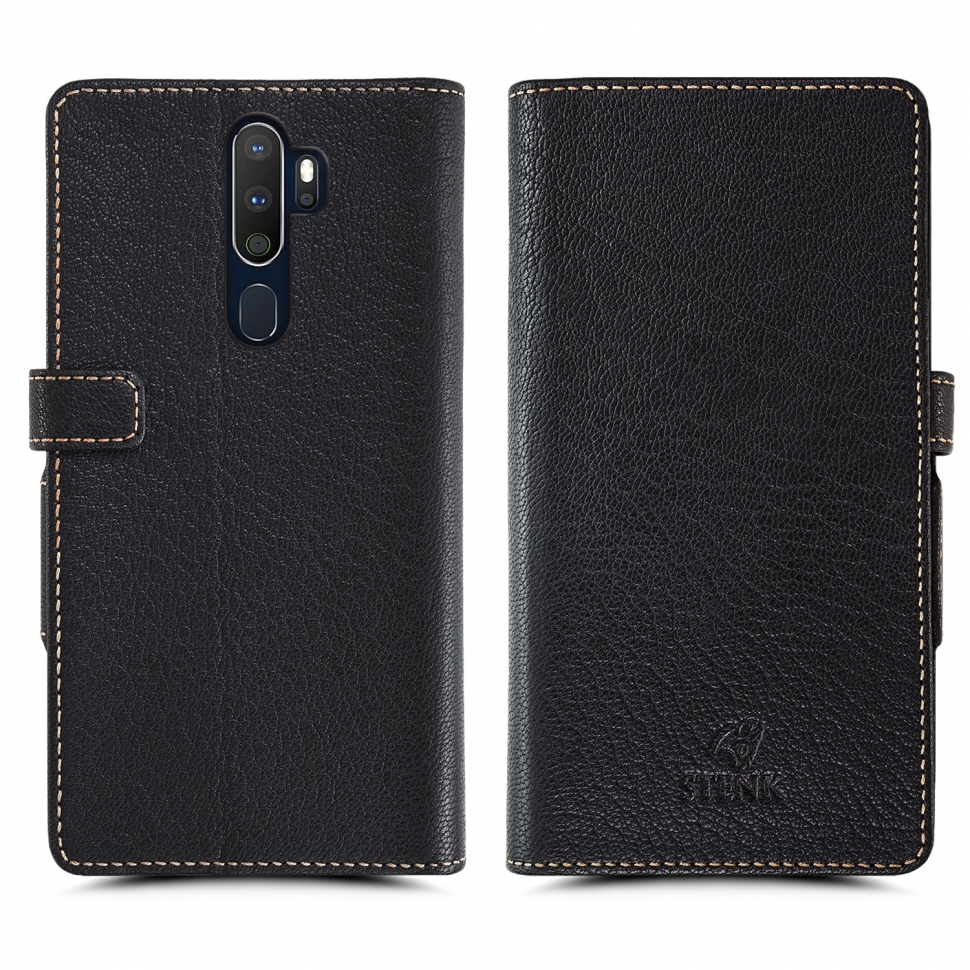 

Чехол книжка Stenk Wallet для OPPO A9 (2020) Чёрный