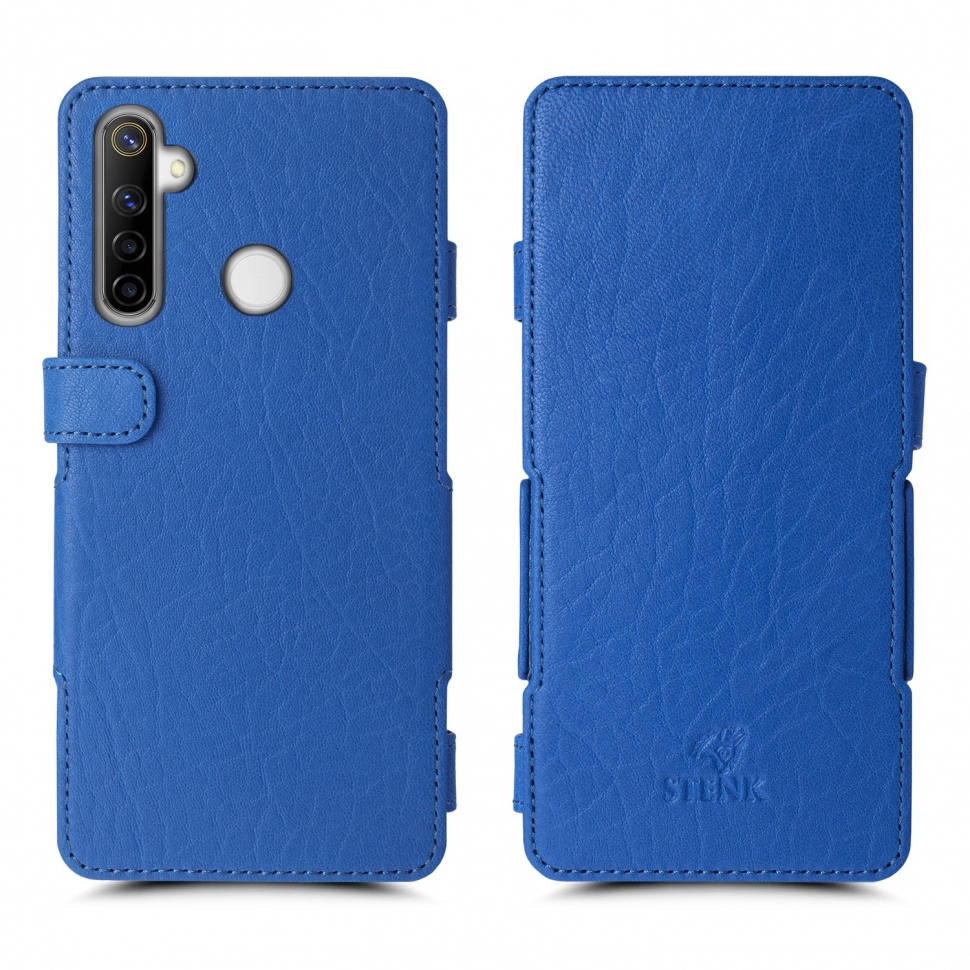 

Чехол книжка Stenk Prime для Realme 6i Ярко-синий