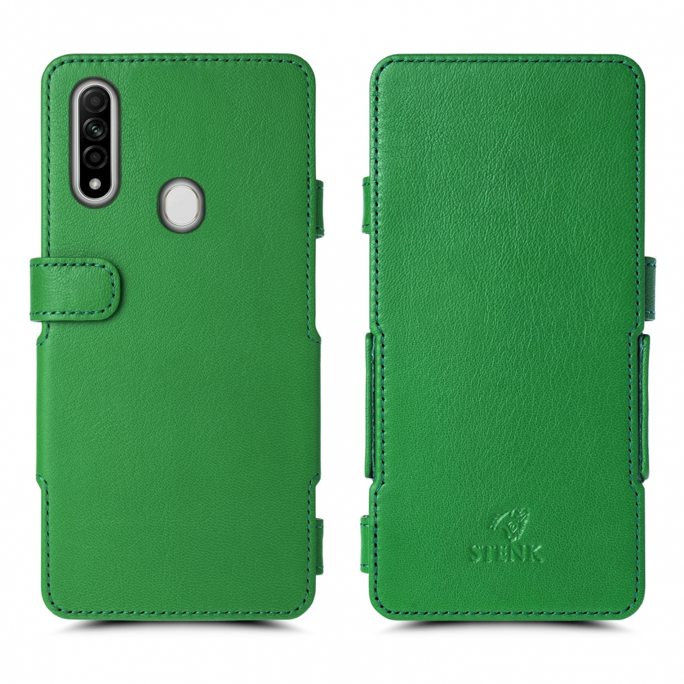 

Чехол книжка Stenk Prime для OPPO A31 Зелёный