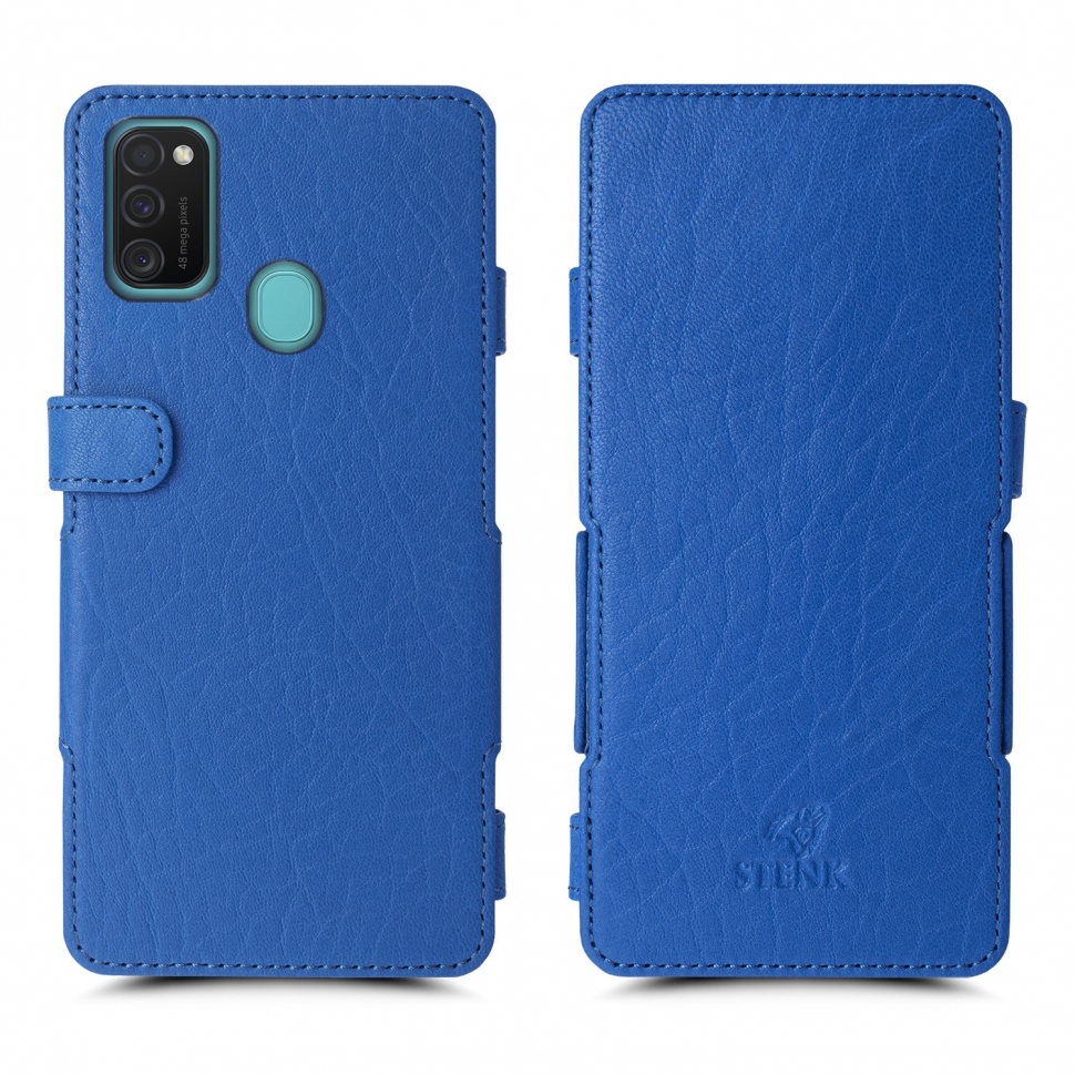 

Чехол книжка Stenk Prime для Samsung Galaxy M21 Ярко-синий