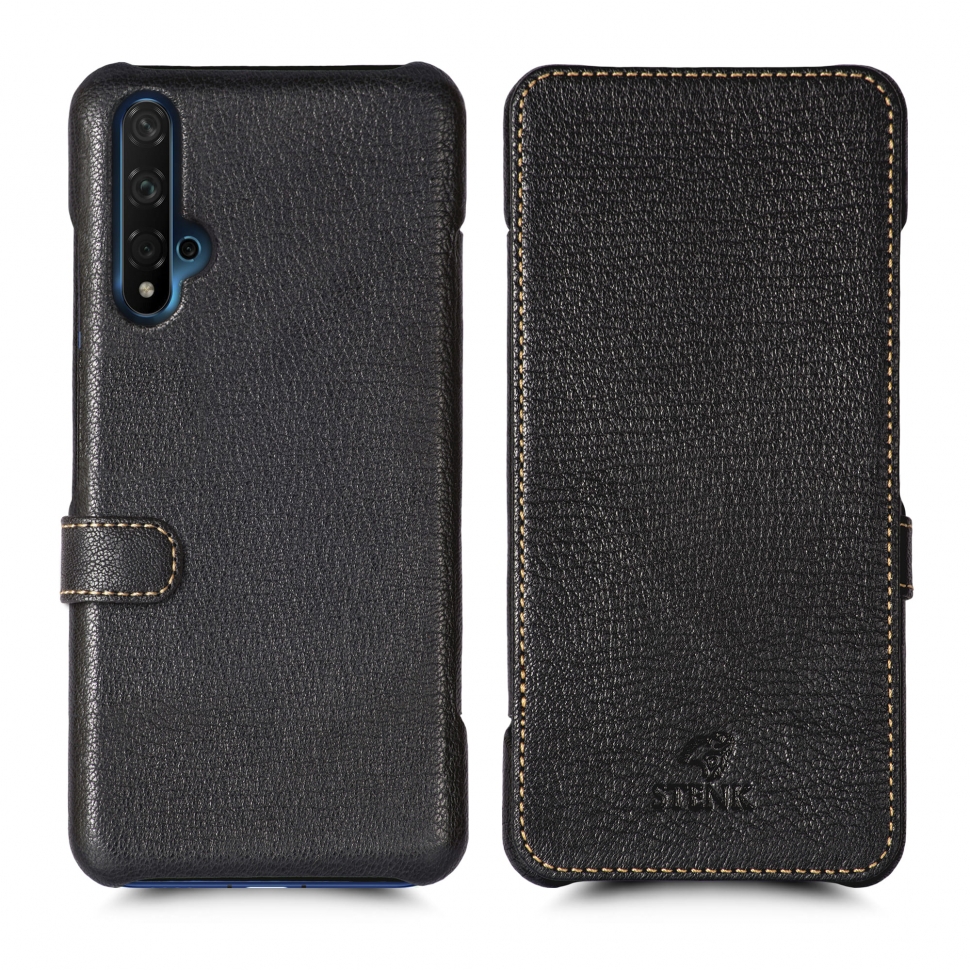 

Чехол книжка Stenk Premium для Huawei Nova 5T Чёрный
