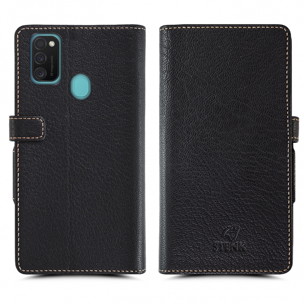 

Чехол книжка Stenk Wallet для Samsung Galaxy M21 Чёрный