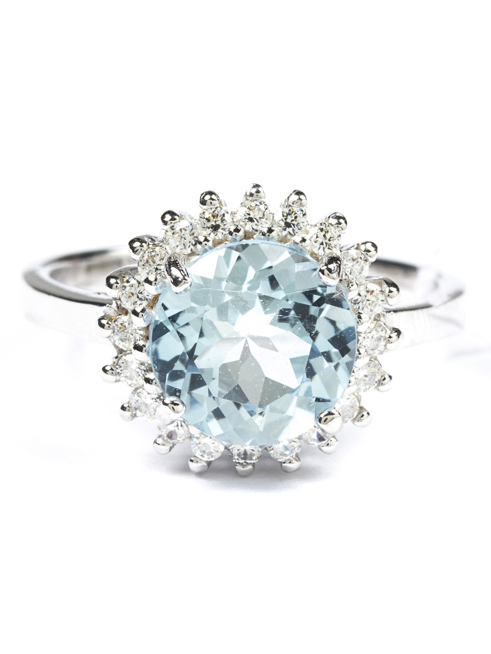 

Кольцо из серебра с топазом Т-4500 18.0 размер