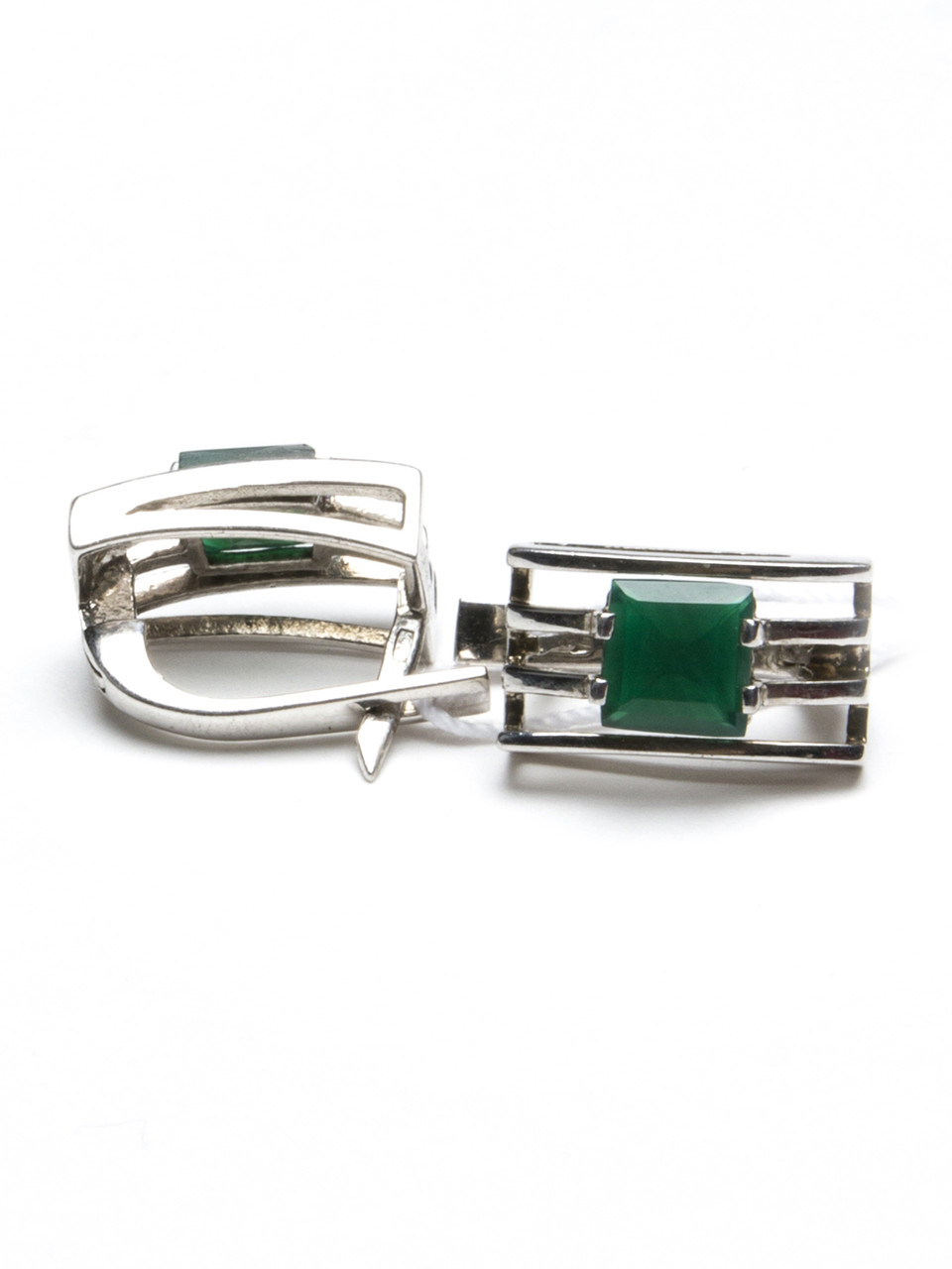 

Серьги из серебра с агатом FM-120