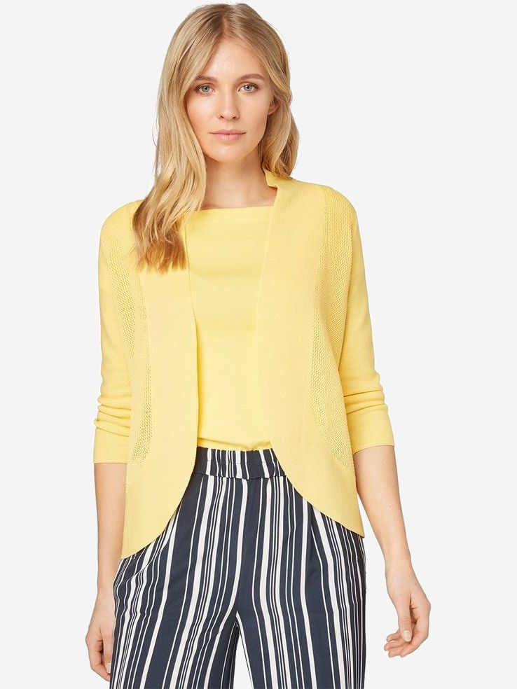 

Кардиган Tom Tailor tom03300079 M Желтый