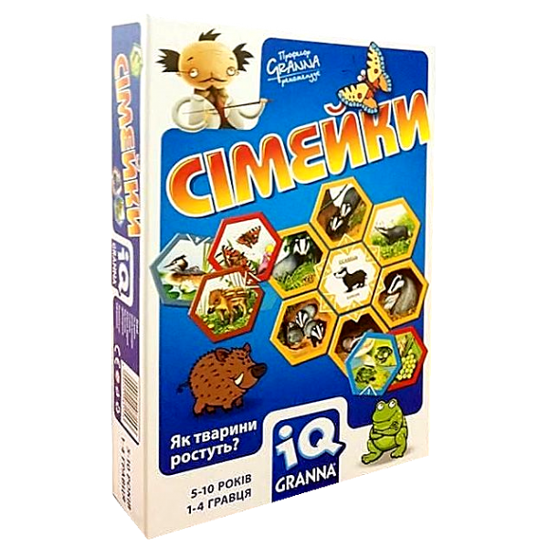 

Настольная игра GRANNA IQ Семейки (IQ Family) ( 81503 )