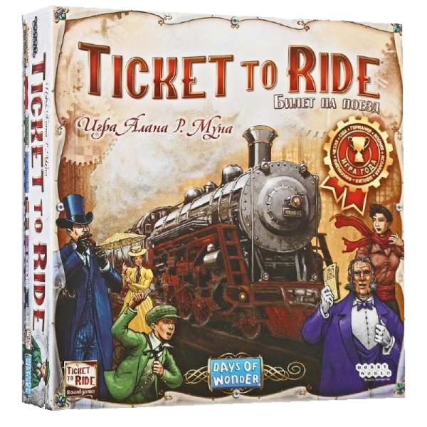 

Настольная игра Hobby World Билет на поезд: Америка (Ticket to Ride: America) ( 1530 )