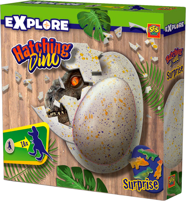 Акция на Растущая игрушка Ses Creative Дино в яйце в ассортименте (8710341250638) (25063S) от Rozetka UA