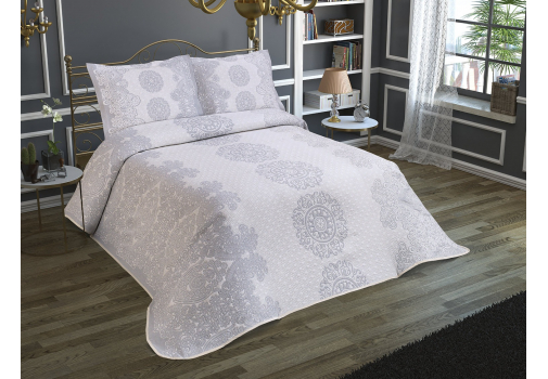 

Покрывало Jackline Pano Onella Grey 240x260 Серый
