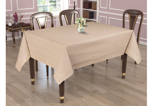

Скатерть Tabe Umberto 160x220 Бежевый