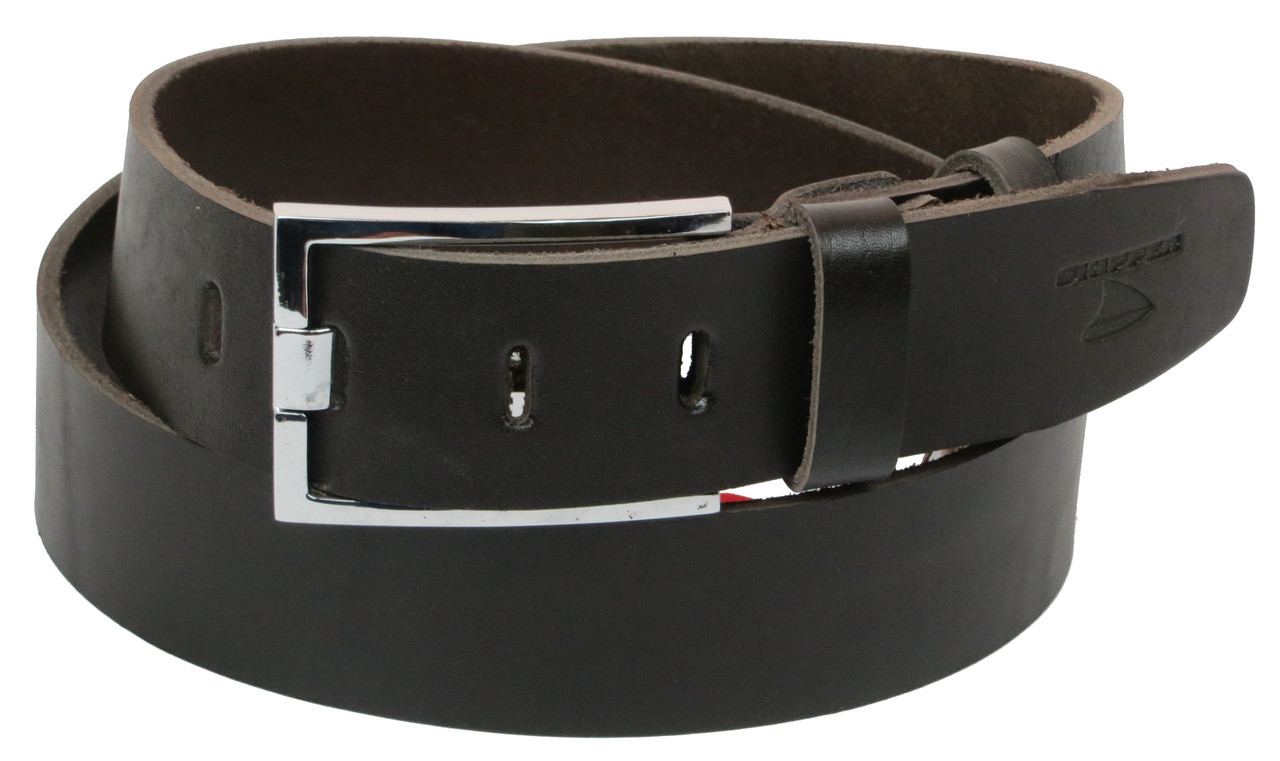 

Мужской кожаный ремень под джинсы Skipper supersumka (TР0121180-45)
