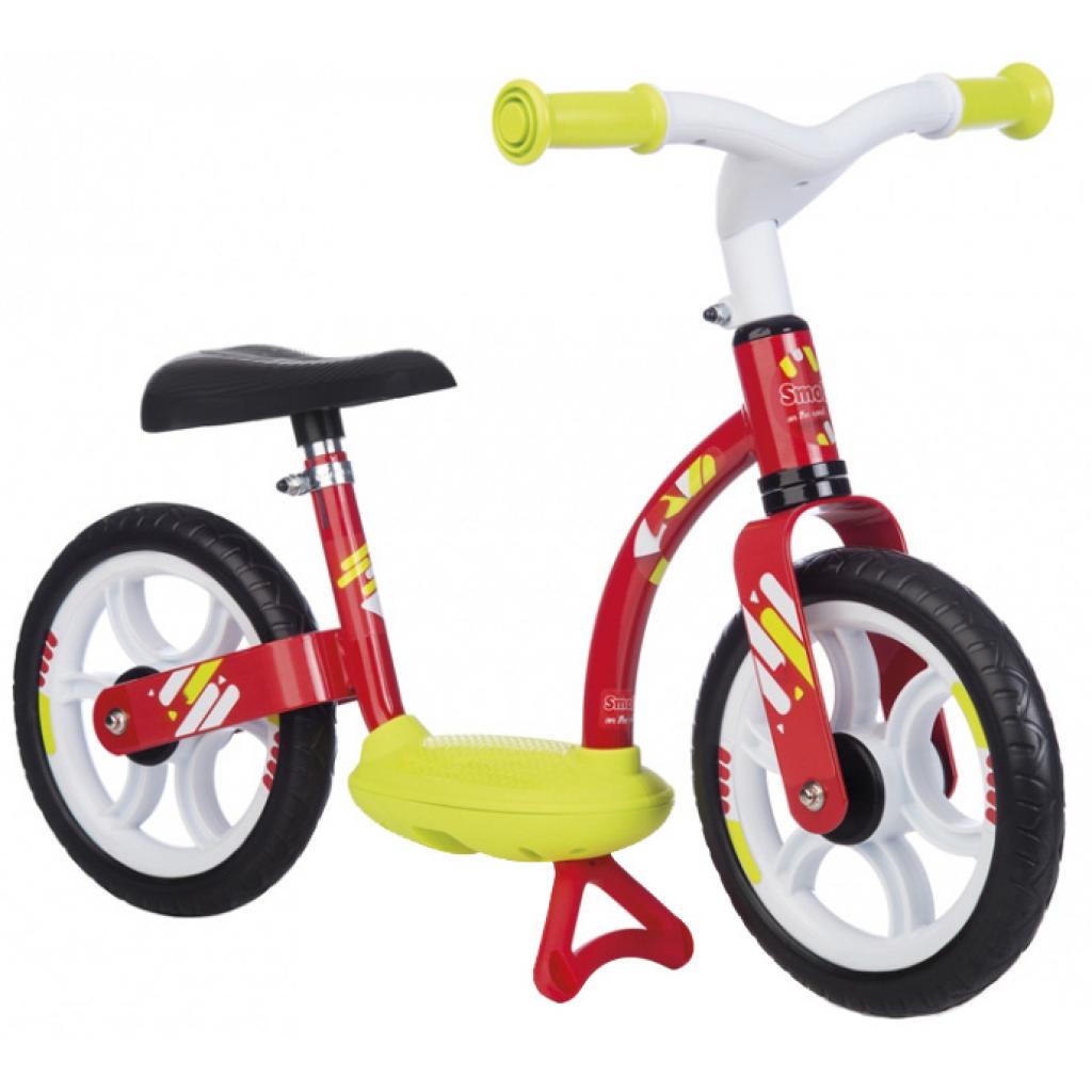 

Беговел Smoby металлический с подножкой Красный (770122)