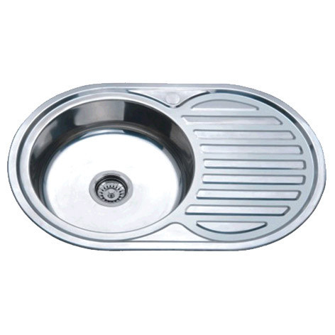

Мойка кухонная ZERIX Z7750-06-180D (decor) (ZX1595)