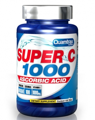 

Витамин C Quamtrax super Vitamin С - 100 капс