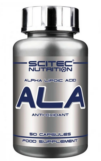 

Альфа-липоевая кислота Scitec Nutrition ALA 50 капс