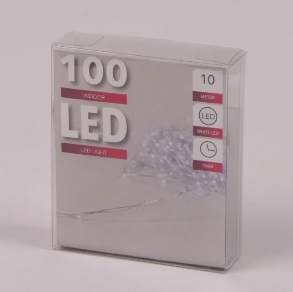 

Подсветка LED холодный свет 100 светодиодов 10 м. 45029 (BAM01595)