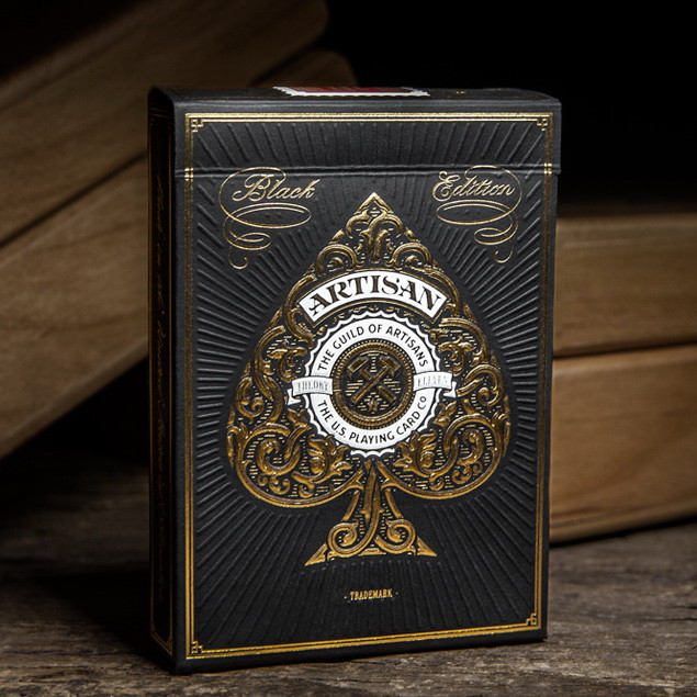 

Карты игральные Theory11 Artisan Playing Cards чёрные