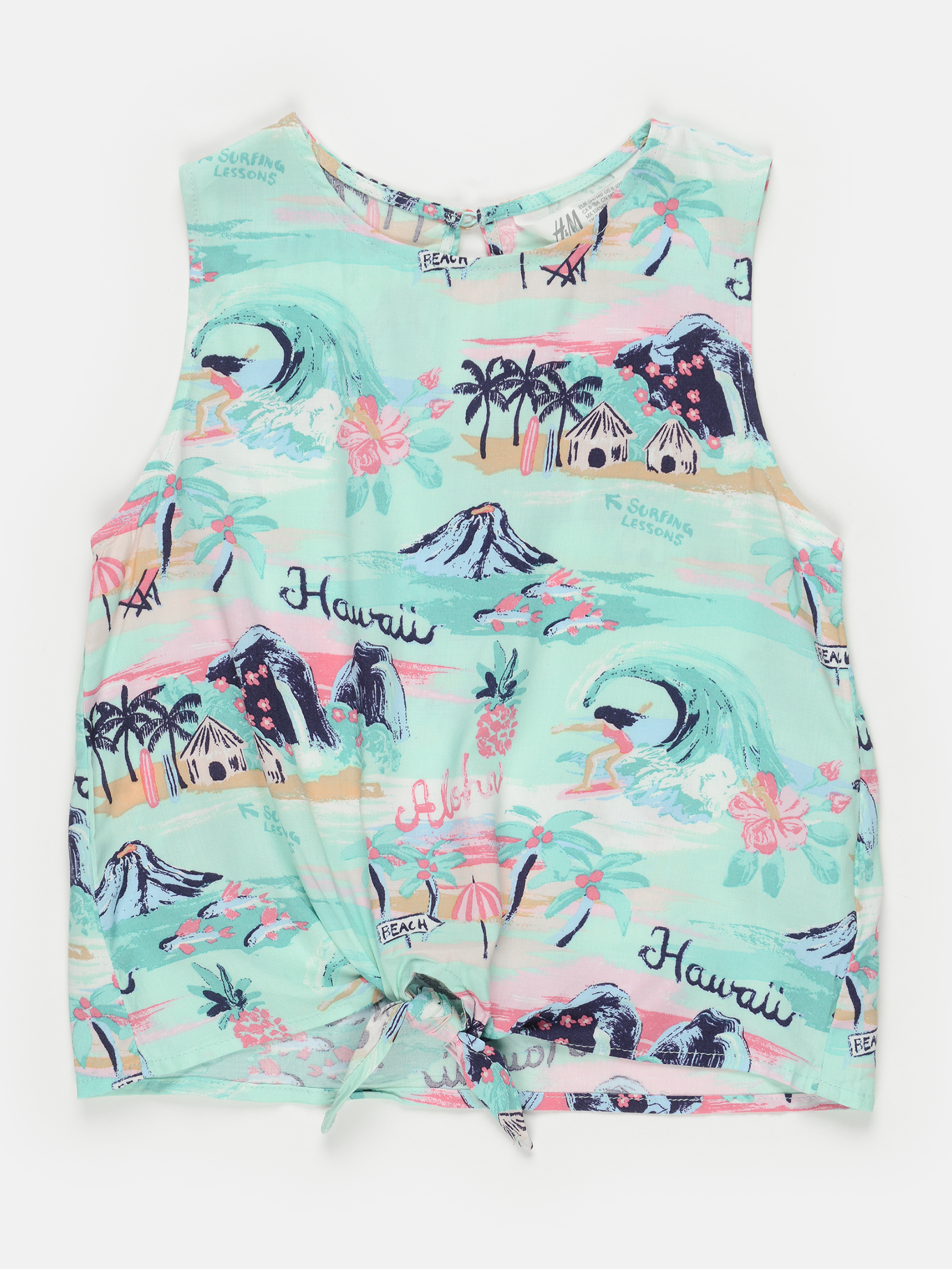 

Майка H&M 2801-90067912 134-140 см Мятный принт