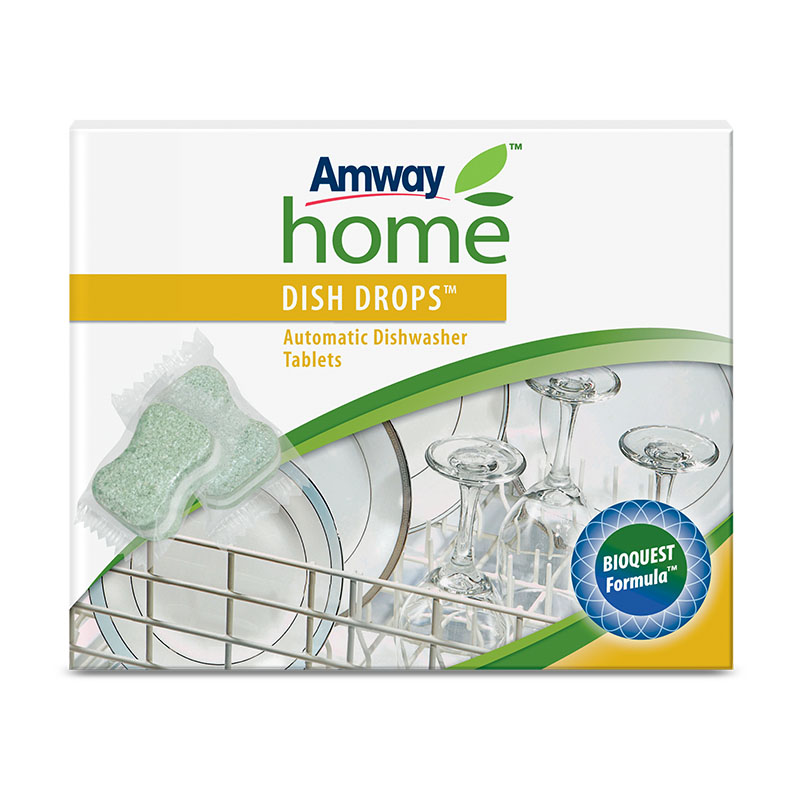 

Таблетки для автоматических посудомоечных машин DISH DROPS Amway 60 таблеток