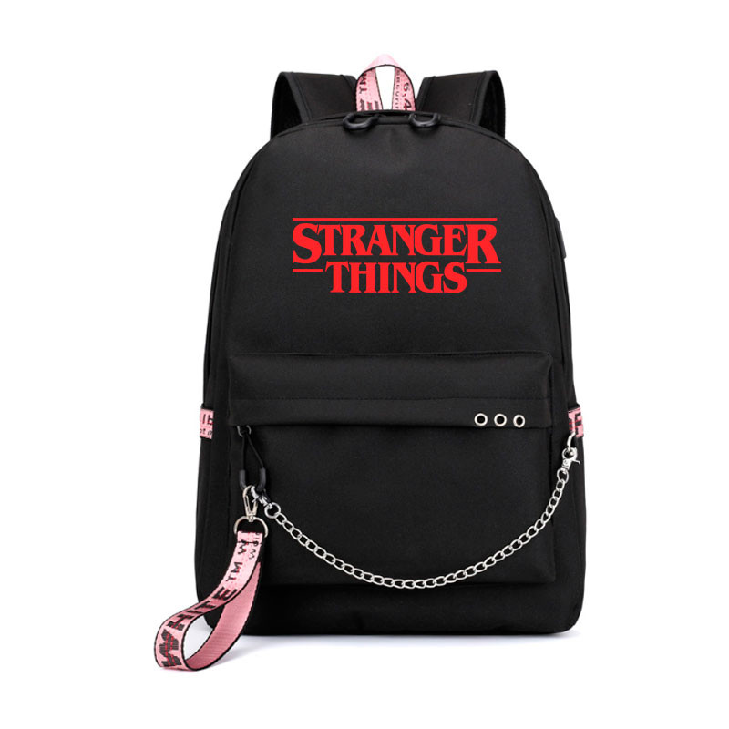 

Рюкзак Очень Странные Дела Stranger Things Logo USB (7796)