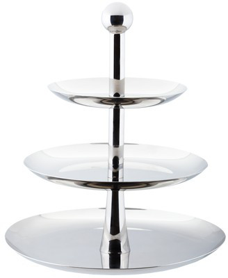 

Конфетница (фруктовница) 3-х-ярусная из нержавеющей стали
