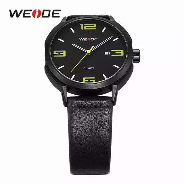

Мужские часы Weide Leather Yellow