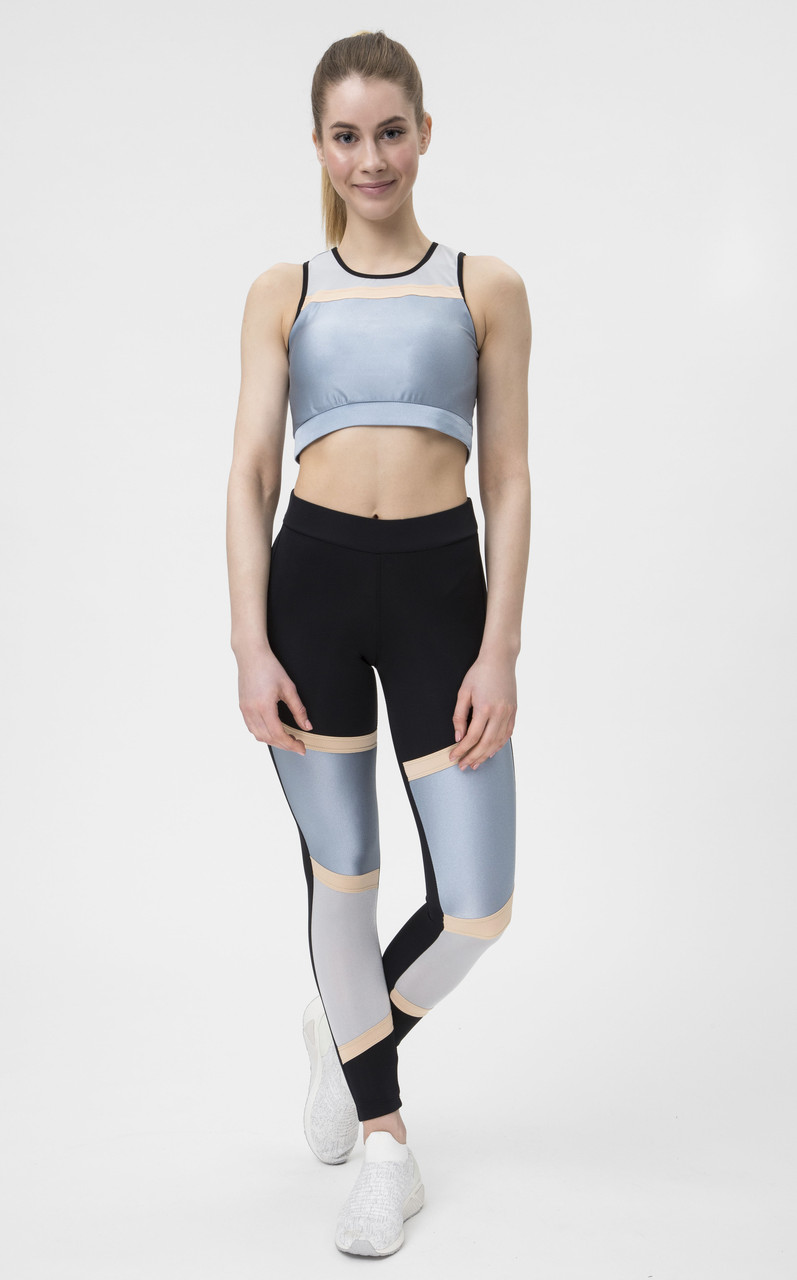 

Костюм для фитнеса (топ и лосины) Go Fitness 70008 размер M-L