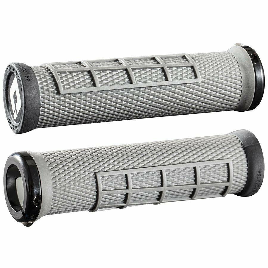 

Грипсы ODI Elite Flow, V2.1 Lock On Graphite Black w/Black Clamp, графитовые с черными замками