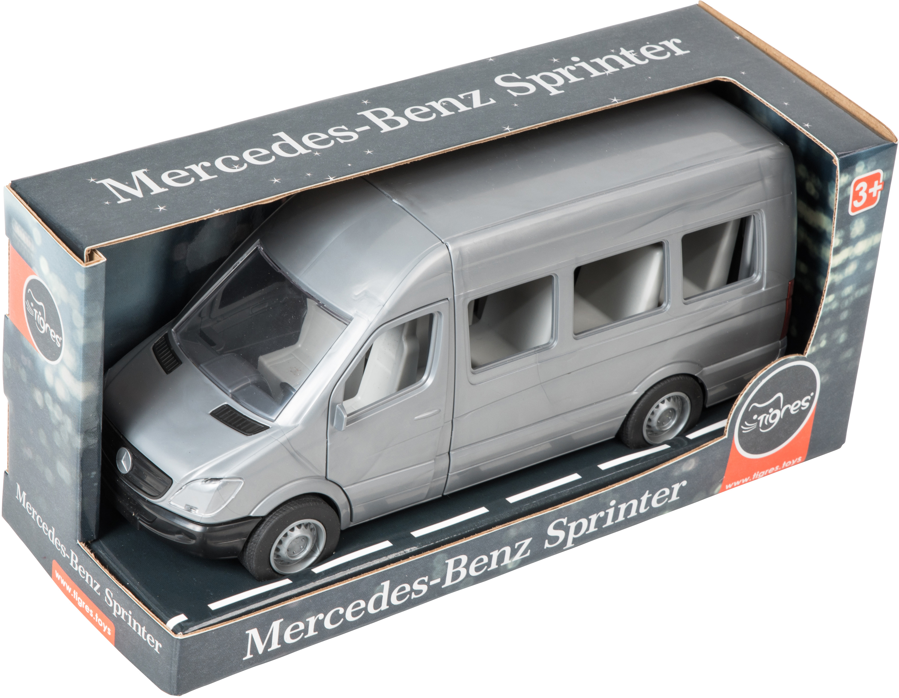 

Автомобиль Tigres Mercedes-Benz Sprinter Пассажирский Серый (39658)