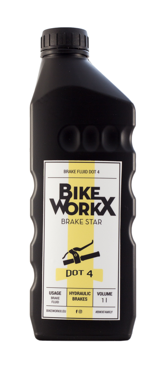 

Жидкость для гидравличных тормозов BikeWorkX Brake Star DOT 5 1л.