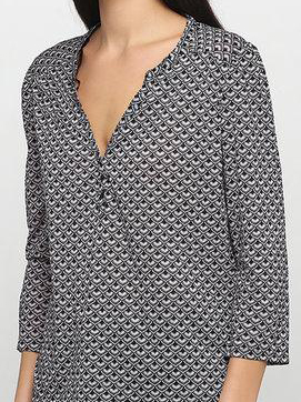 

Блузка H&M 0308061  Черная узор, Блузка H&M 0308061 S Черная узор