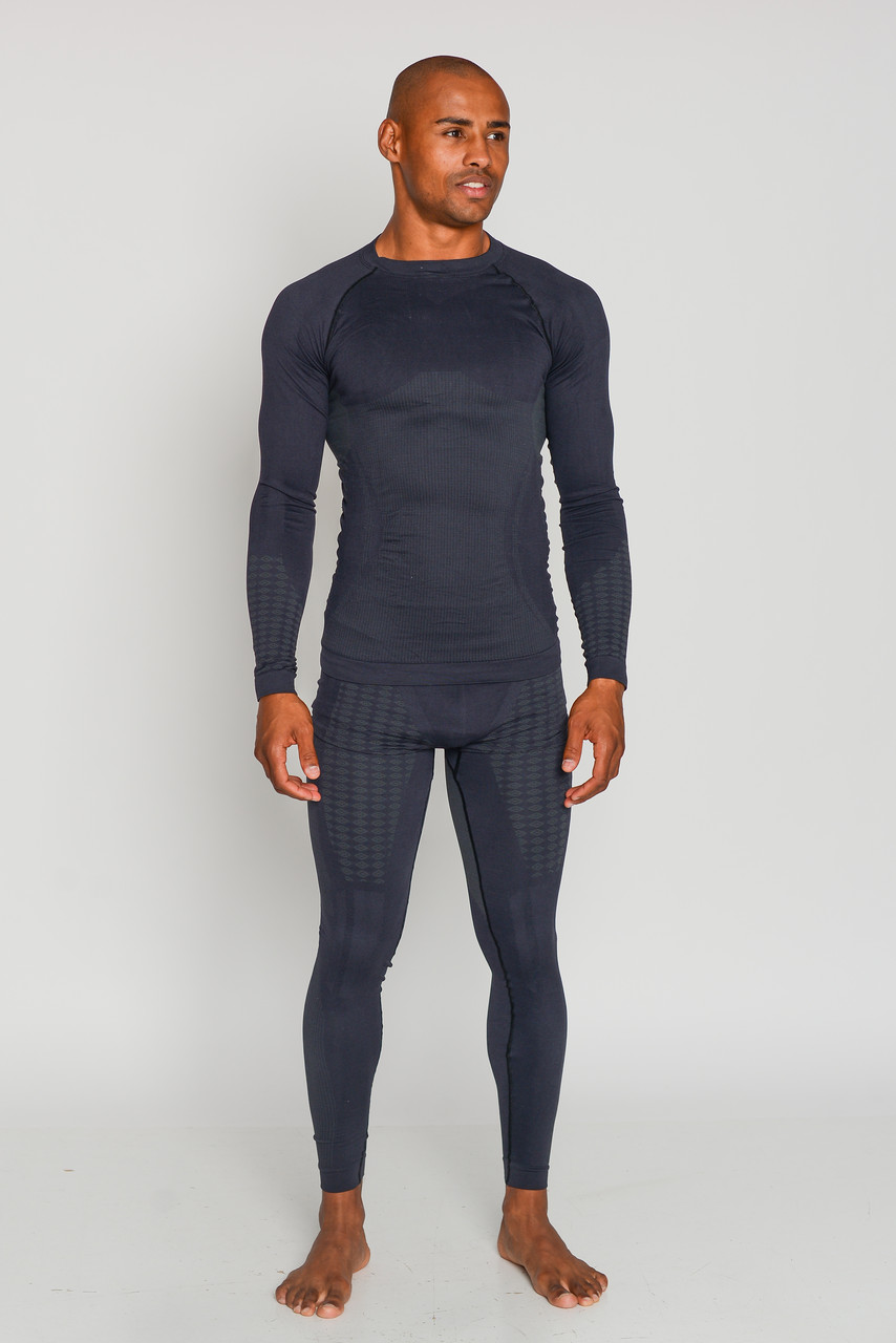 

Комплект мужского спортивного термобелья Hanna Style L-XL Серый 000126526