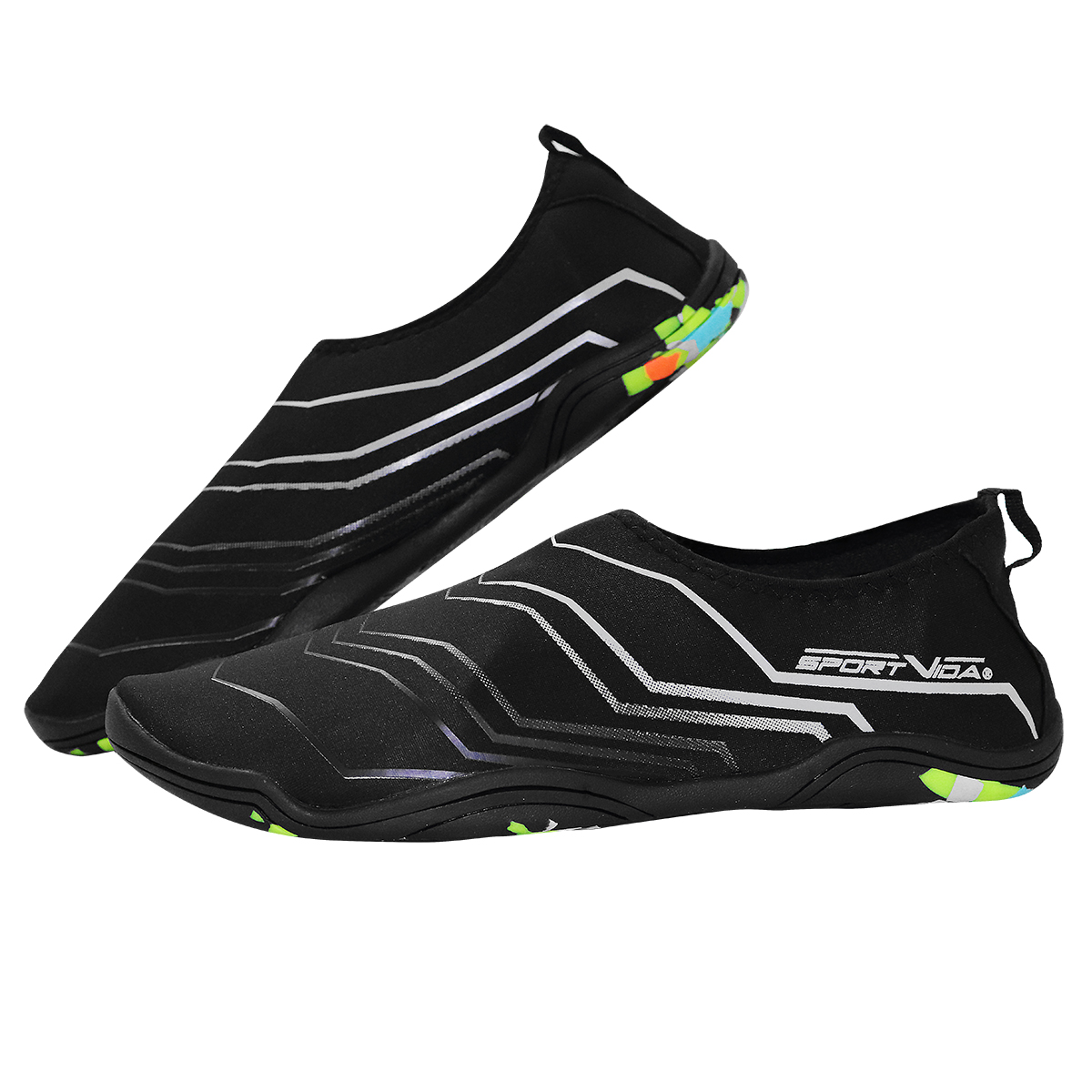 

Аквашузы (SV-GY0006) SportVida 42 Черно-серый 000125707