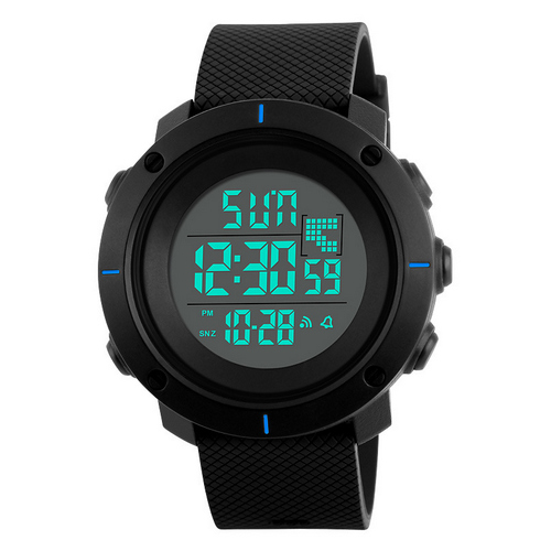 

Мужские наручные часы (1213 Black-Blue) Skmei 45 мм Черный 000125372