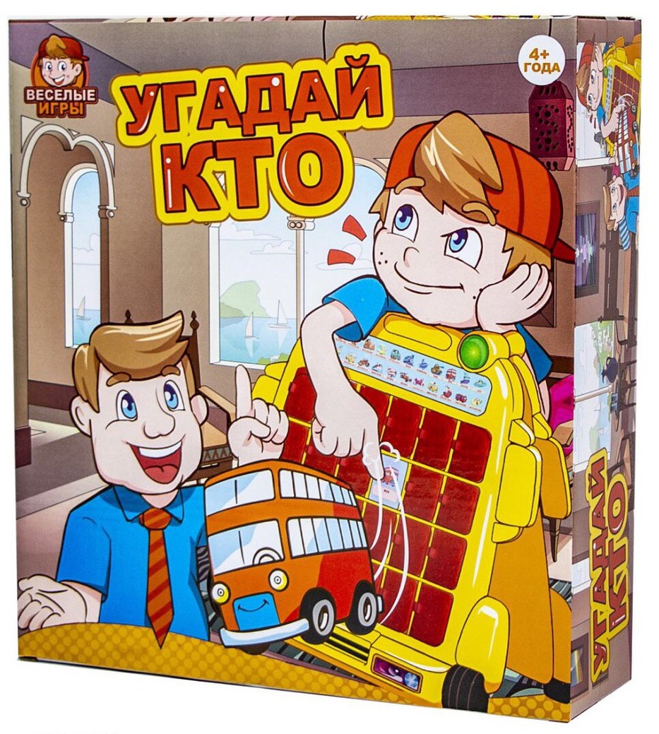 

Настольная игра "Угадай Кто" Веселые Игры 000125912
