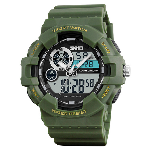 

Мужские наручные часы (1312 Military) Skmei 52 мм Зеленый 000125256