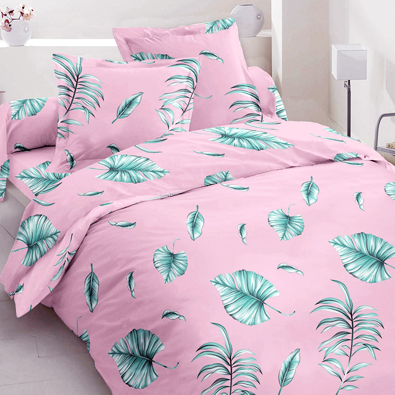 

Комплект постельного белья Time Textile 200x220 см Розовый 000126097