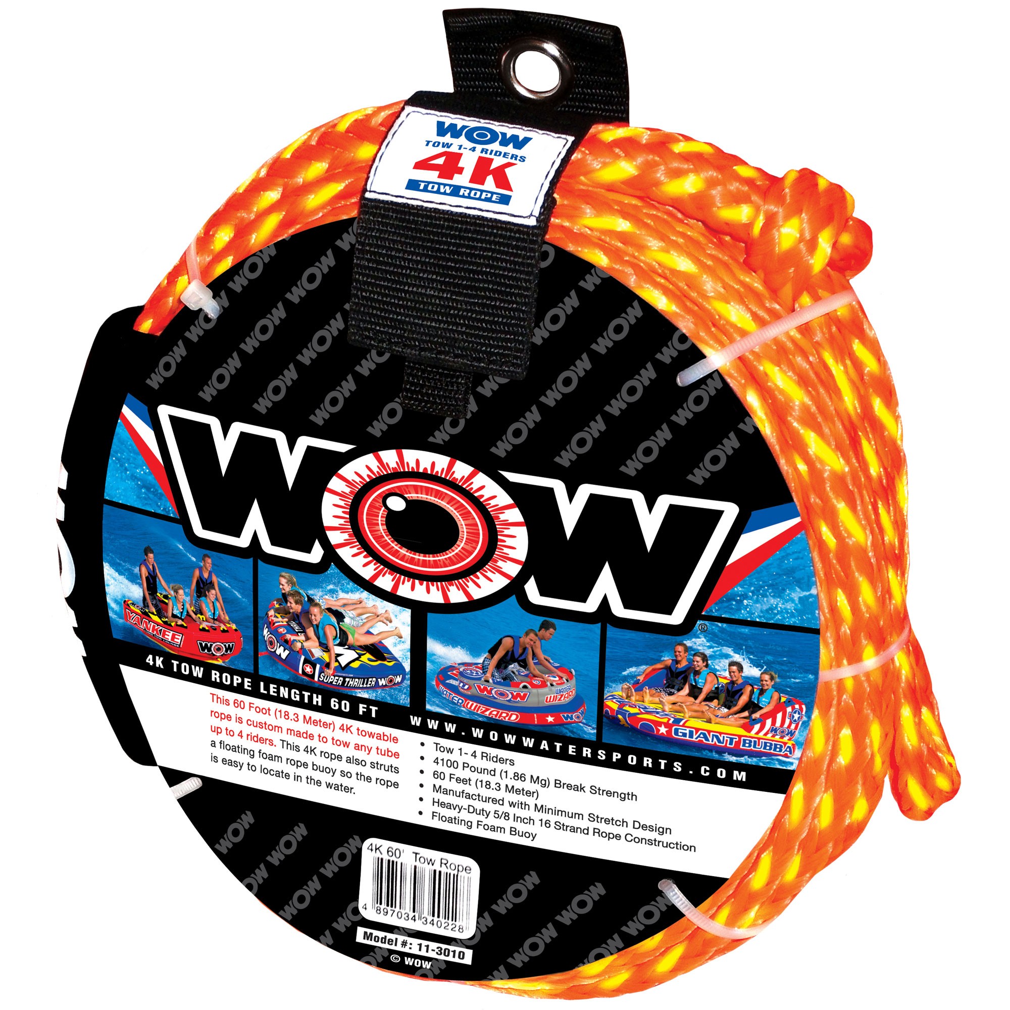 

Буксируемый трос Wow 18м 4P (11-3010)