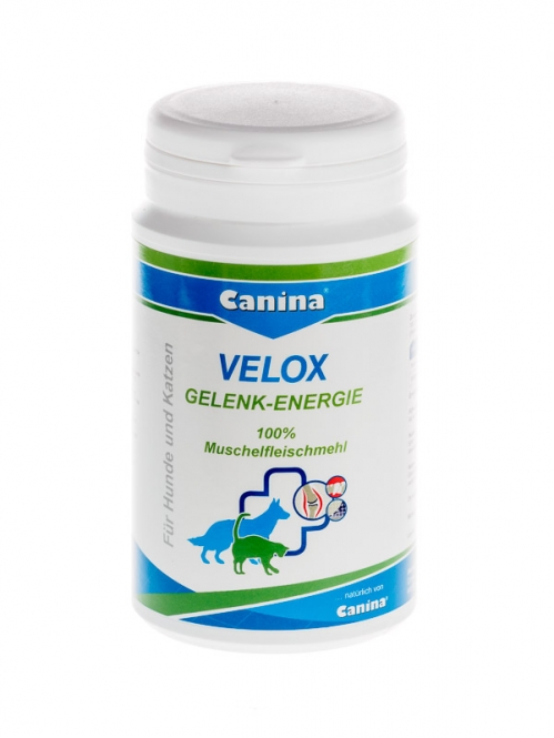 

Хондропротектор для собак и кошек Canina Velox Gelenk-Energy (Велокс) порошок с высоким содержанием глюкозаминогликанов 150 г