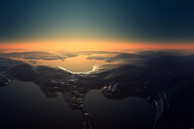 

Фотообои LaPrint Лавовое поле Шагрень (100704)