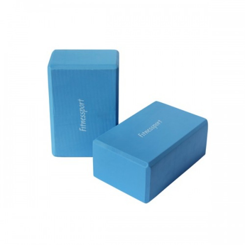 

Блок для йоги Fitnessport 230х155х80 мм, код: 10102