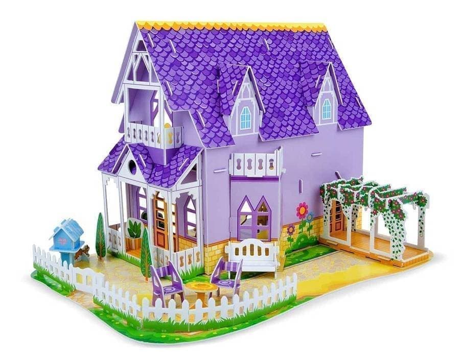 

3D пазлы Фиолетовый домик Melissa & Doug