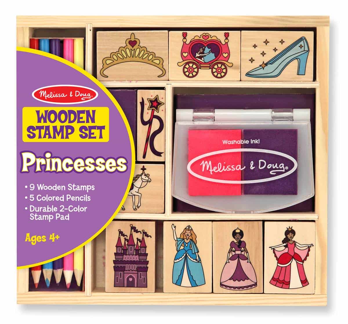 

Набор штампов Принцессы Melissa & Doug