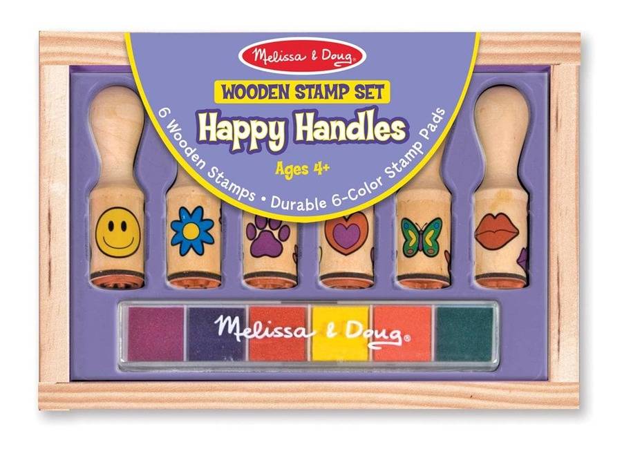 

Набор штампов Смайлики Melissa & Doug