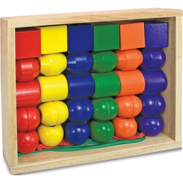 

Игровой набор Шнуровка начального уровня Melissa & Doug