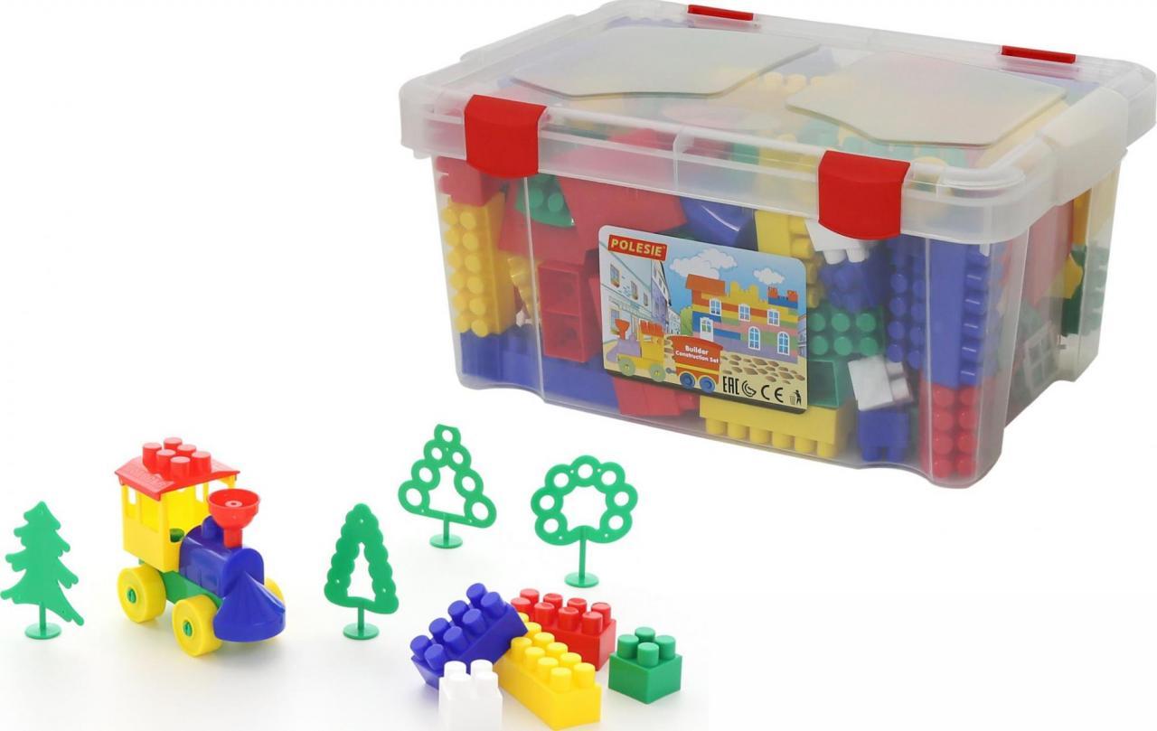 

Конструктор Полесье "Строитель" 184 эл. (50564)